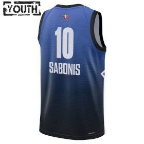 Dres All-Star 2023 Team 1 Domantas Sabonis 10 Nike Plava Swingman - Dječji